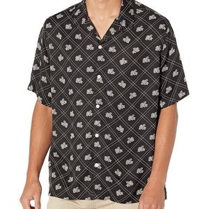 AllSaints Mens Rose Check SS